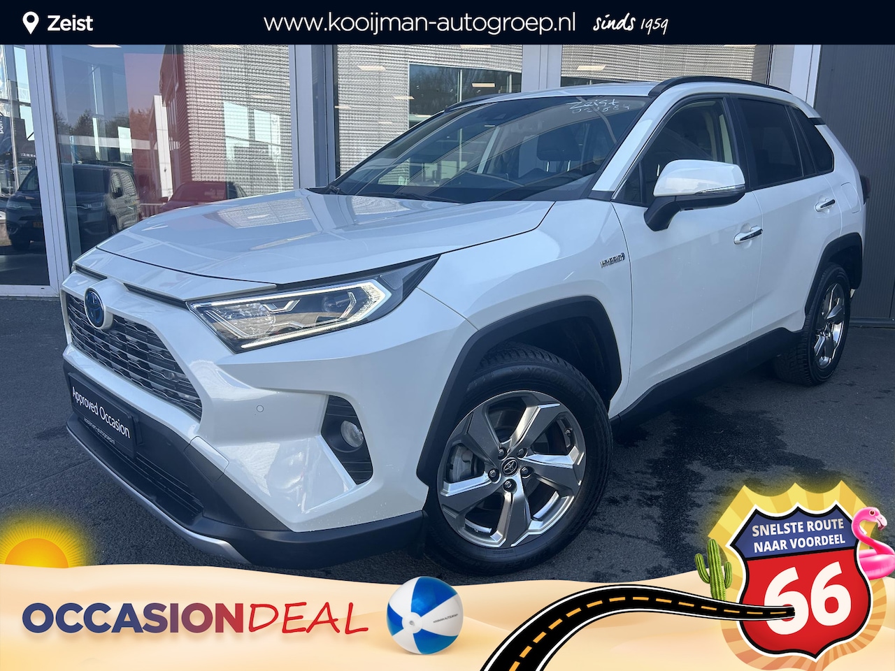 Toyota RAV4 - 2.5 Hybrid AWD Executive | Keyless entry- & start | Dodehoek detectie | Elek. bedienbare a - AutoWereld.nl