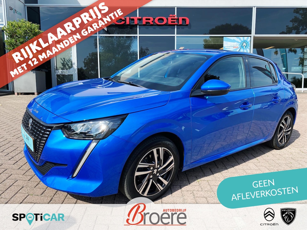 Peugeot 208 - 1.2 Turbo 100pk Allure Pack | camera, parkeersensoren, navigatie, dab, 16 inch velgen, dra - AutoWereld.nl