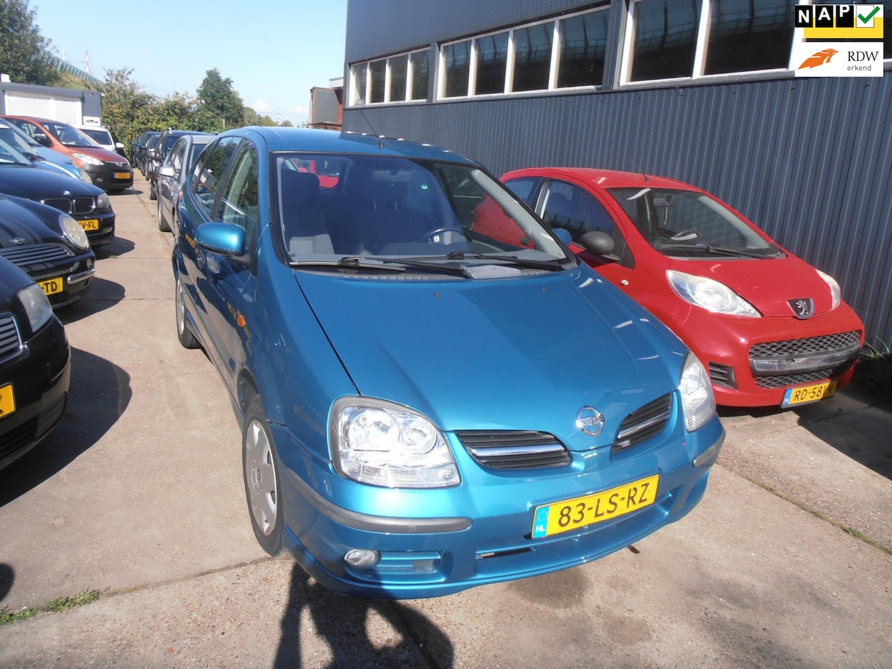 Nissan Almera Tino - 1.8 Acenta st bekr airco elek pak nap apk - AutoWereld.nl