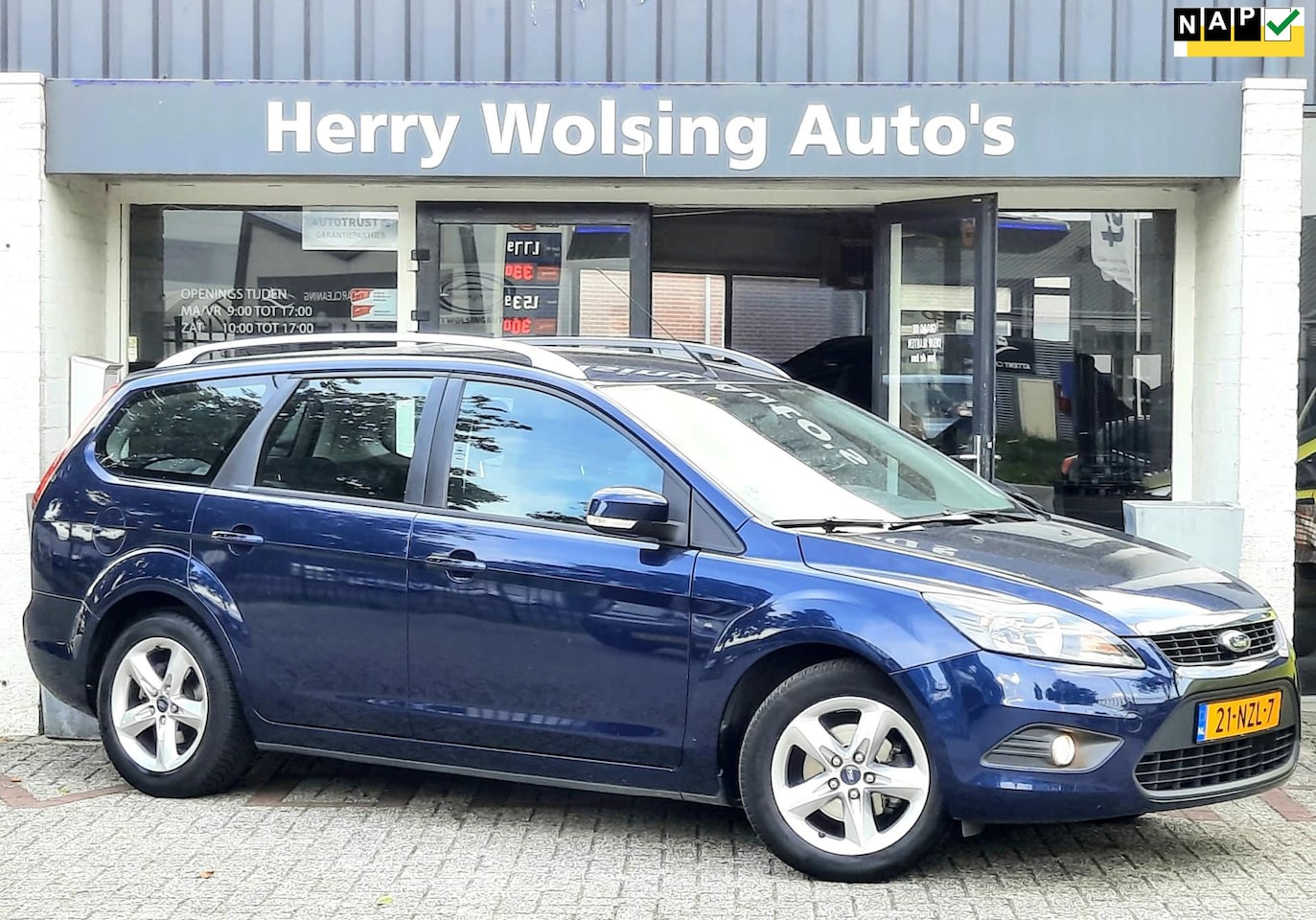 Ford Focus Wagon - 1.6 Comfort Airco Cruise Dealer Auto - AutoWereld.nl