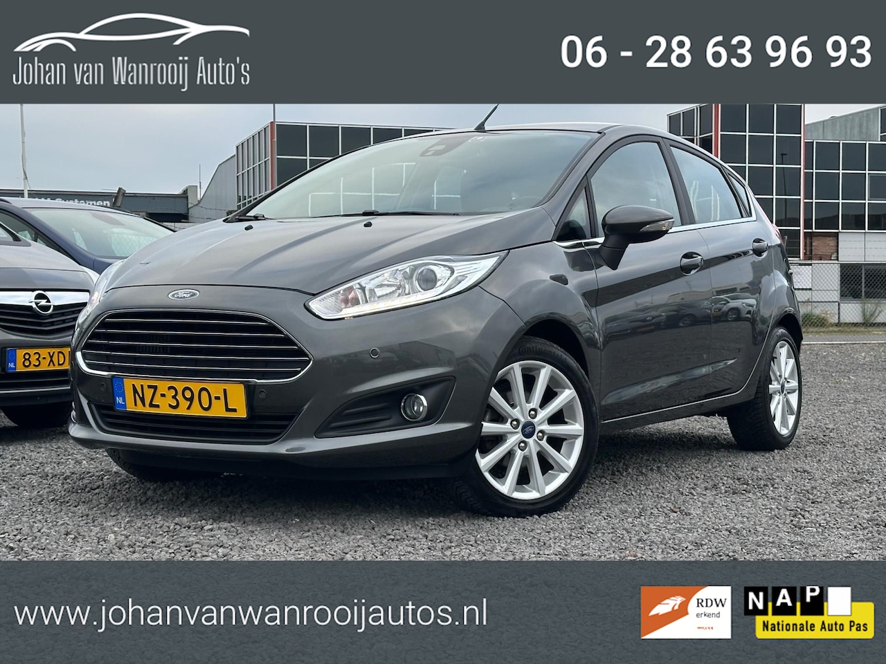 Ford Fiesta - 1.0 EcoBoost Titanium/NAVI/CLIMA/NW APK - AutoWereld.nl