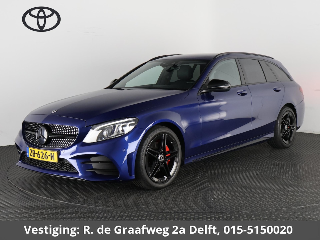 Mercedes-Benz C-klasse Estate - 180 Business Solution AMG Automaat | 1e eigenaar | Navigatie | Camera | Half Leder | - AutoWereld.nl