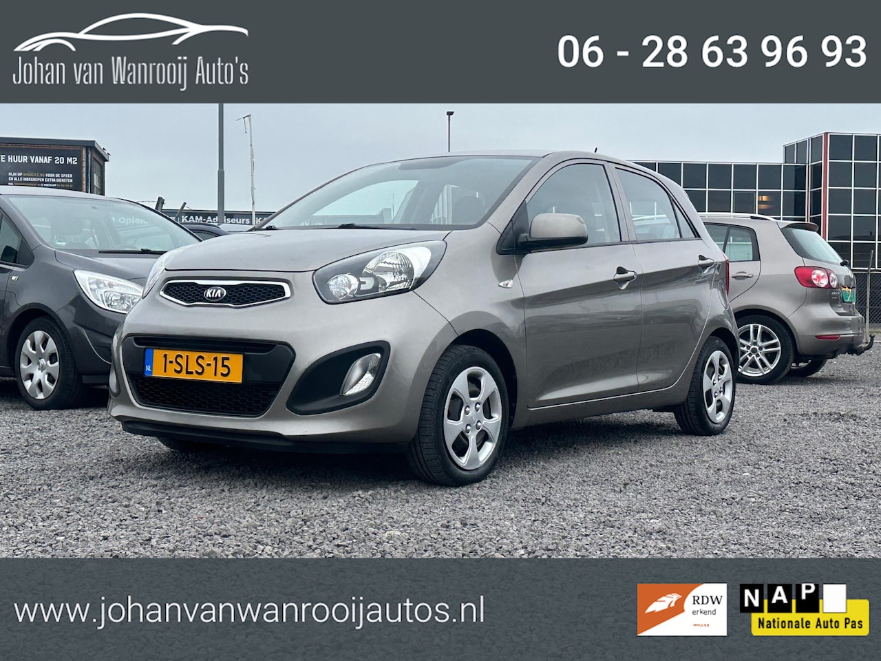 Kia Picanto - 1.2 CVVT ISG Comfort Pack/AIRCO/NW APK - AutoWereld.nl