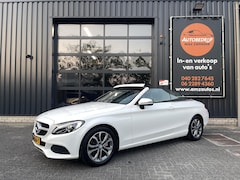 Mercedes-Benz C-klasse Cabrio - 180 AUT. NEKVERWARMING|CAMERA|LEER|STOELVERWARMING|SFEERVERLICHTING|LED KOPLAMPEN