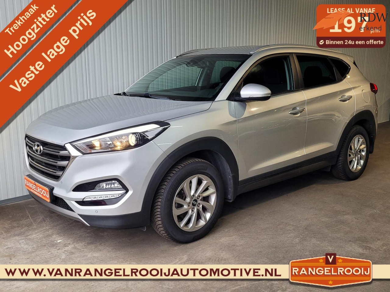 Hyundai Tucson - 1.6 GDI Comfort 1.6 GDi Comfort, clima, stoelverw., trekhaak, DAB, camera - AutoWereld.nl