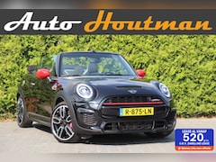 MINI Cabrio - 2.0 John Cooper Works Chili 232 PK |Led|Schaalstoelen|Pdc|CarPlay|ACC|Adaptief Onderstel|D