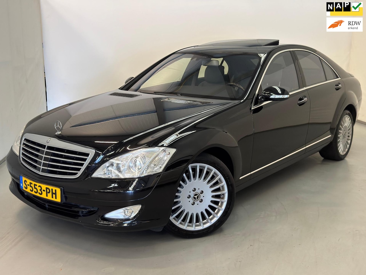 Mercedes-Benz S-klasse - 500 4Matic / Youngtimer / Schuifdak / Distronic / Harman - AutoWereld.nl