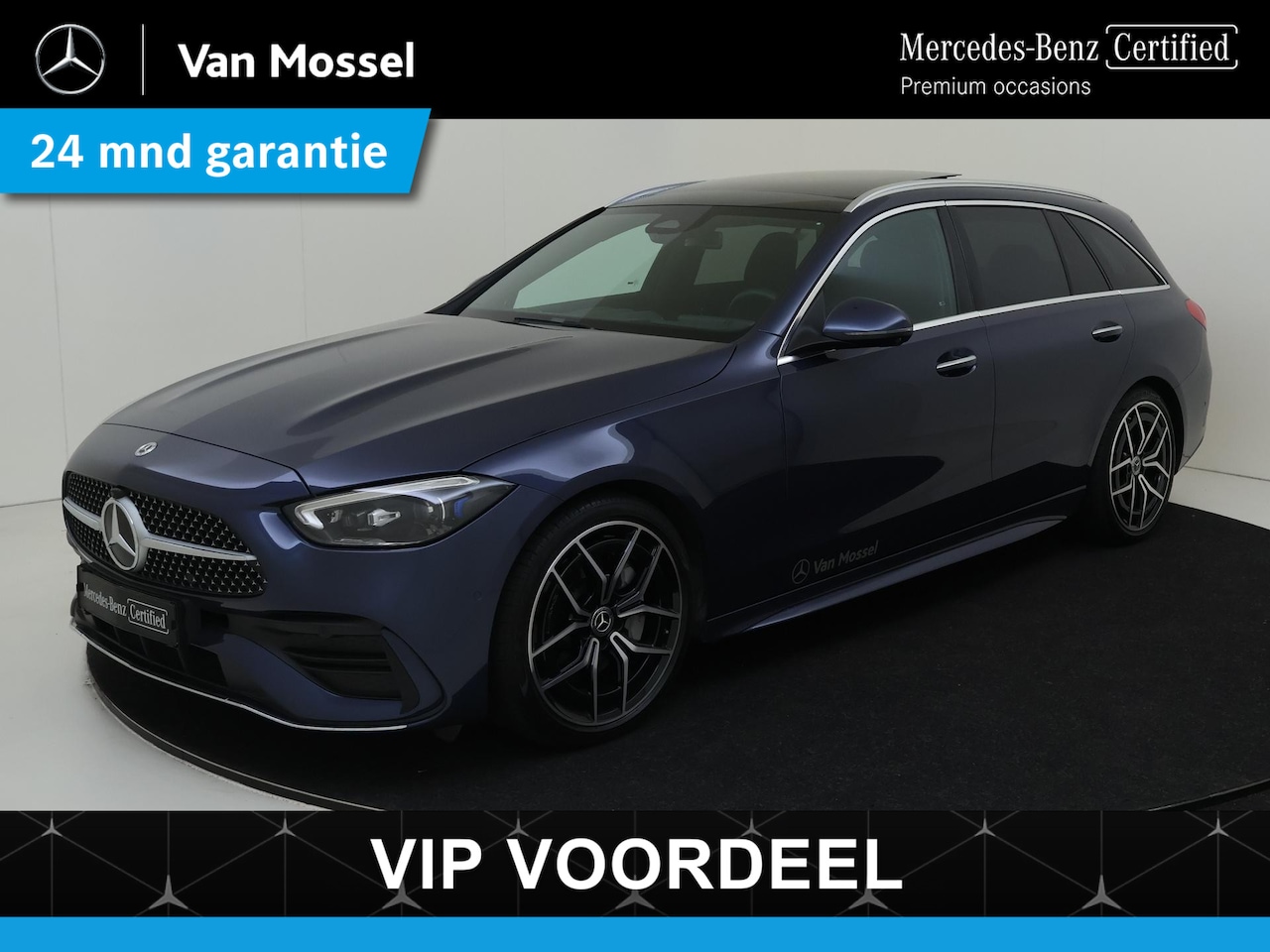 Mercedes-Benz C-klasse Estate - 200 AMG Line / Stoelverwarming / 360Graden-Camera / Panorama-schuifdak / Memory-Stoelen / - AutoWereld.nl