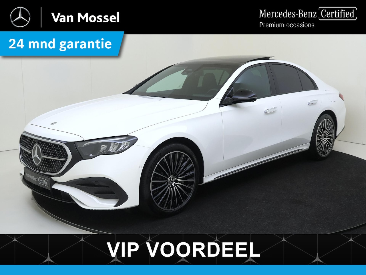 Mercedes-Benz E-klasse - 300 e AMG Line / Panoramadak/ Night/ Burmester/ 20 inch/ Verlichte grille - AutoWereld.nl