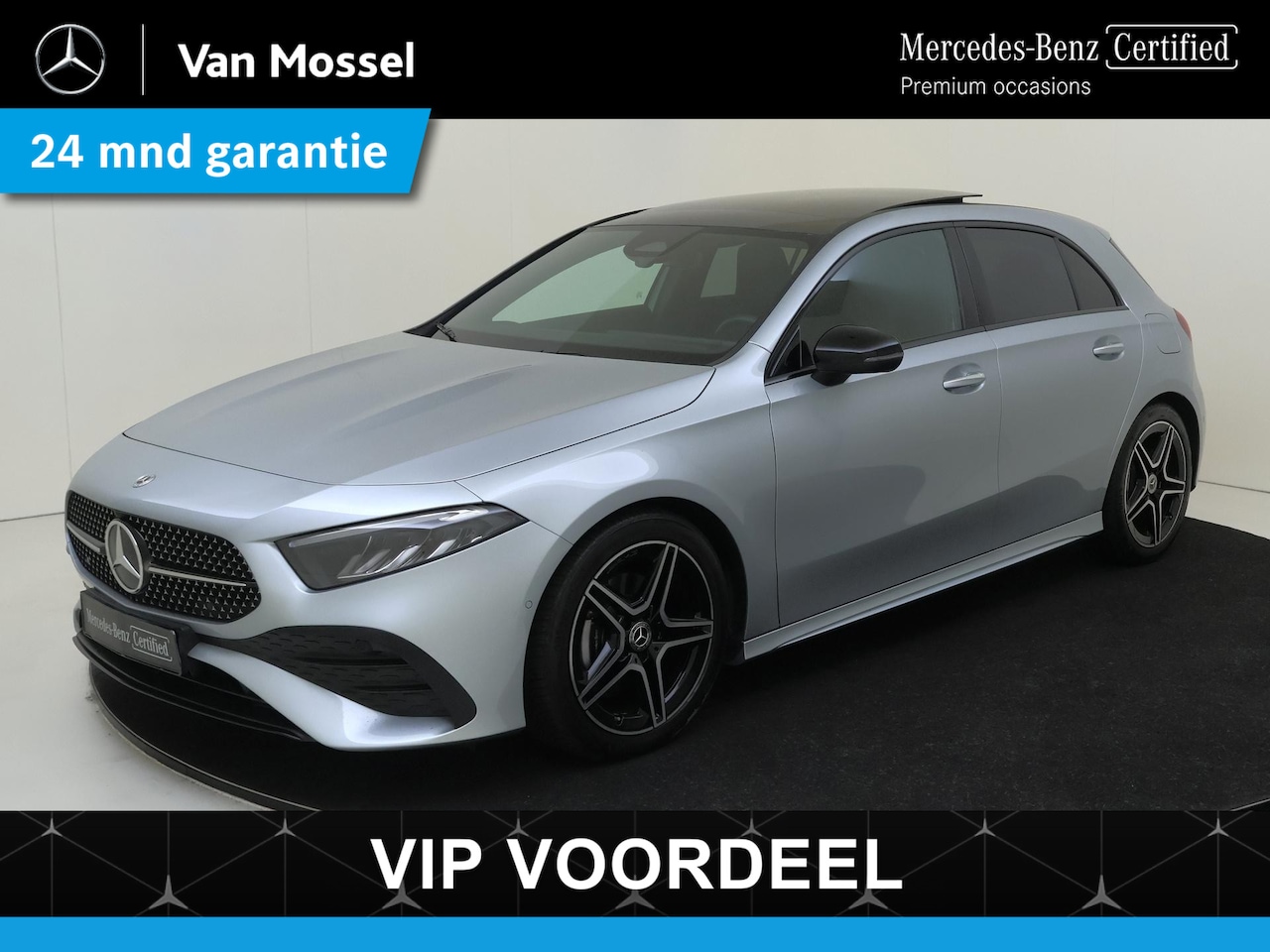 Mercedes-Benz A-klasse - 180 AMG Line / Stoelverwarming / Achteruitrijcamera / Panaroma-schuifdak / Night-Pakket / - AutoWereld.nl
