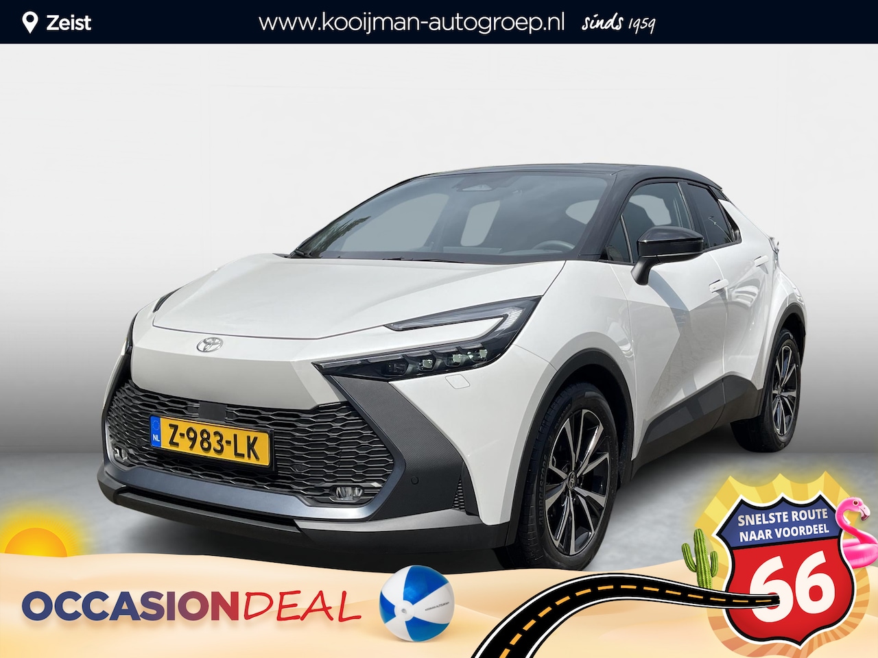 Toyota C-HR - 1.8 Hybrid 140 Style Bi-Tone - AutoWereld.nl
