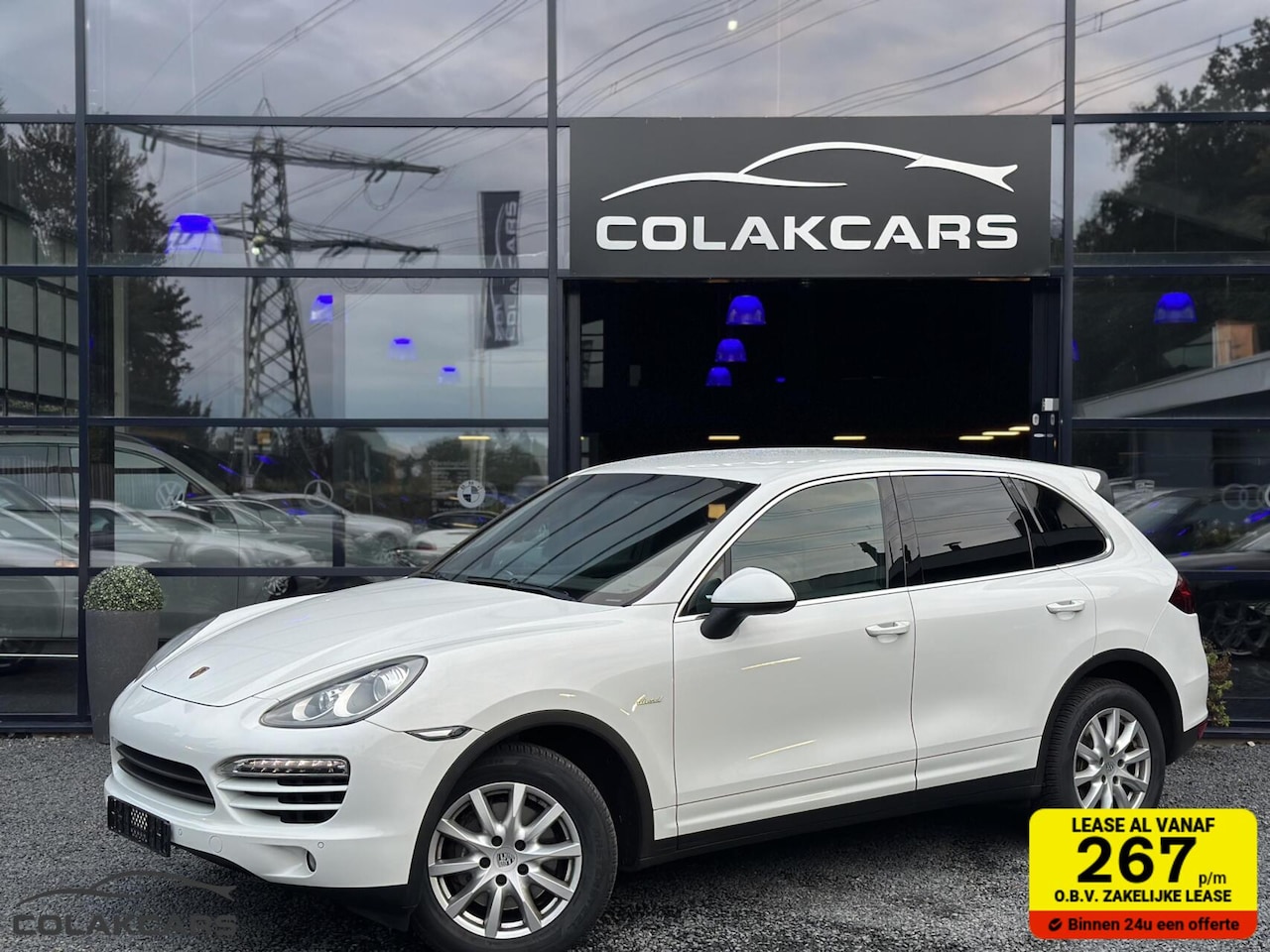 Porsche Cayenne - 3.0 D Platinum Edition Lage Km Nieuwstaat! - AutoWereld.nl