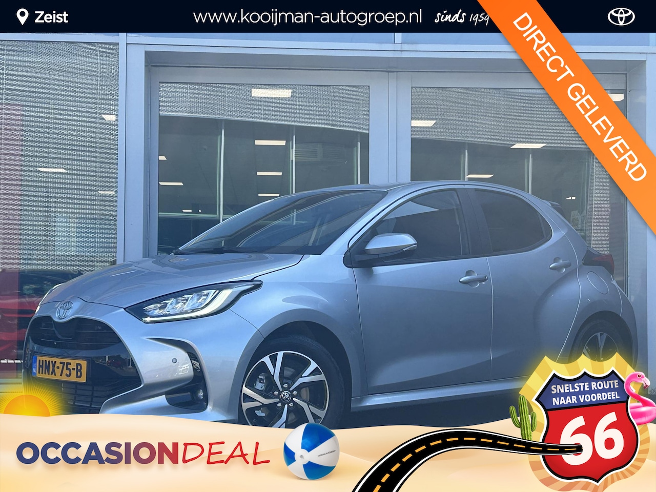 Toyota Yaris - 1.5 Hybrid 115 Dynamic + Comfort Pack | Stoel/stuur verwarming | Dodehoekdetectie | Parkee - AutoWereld.nl