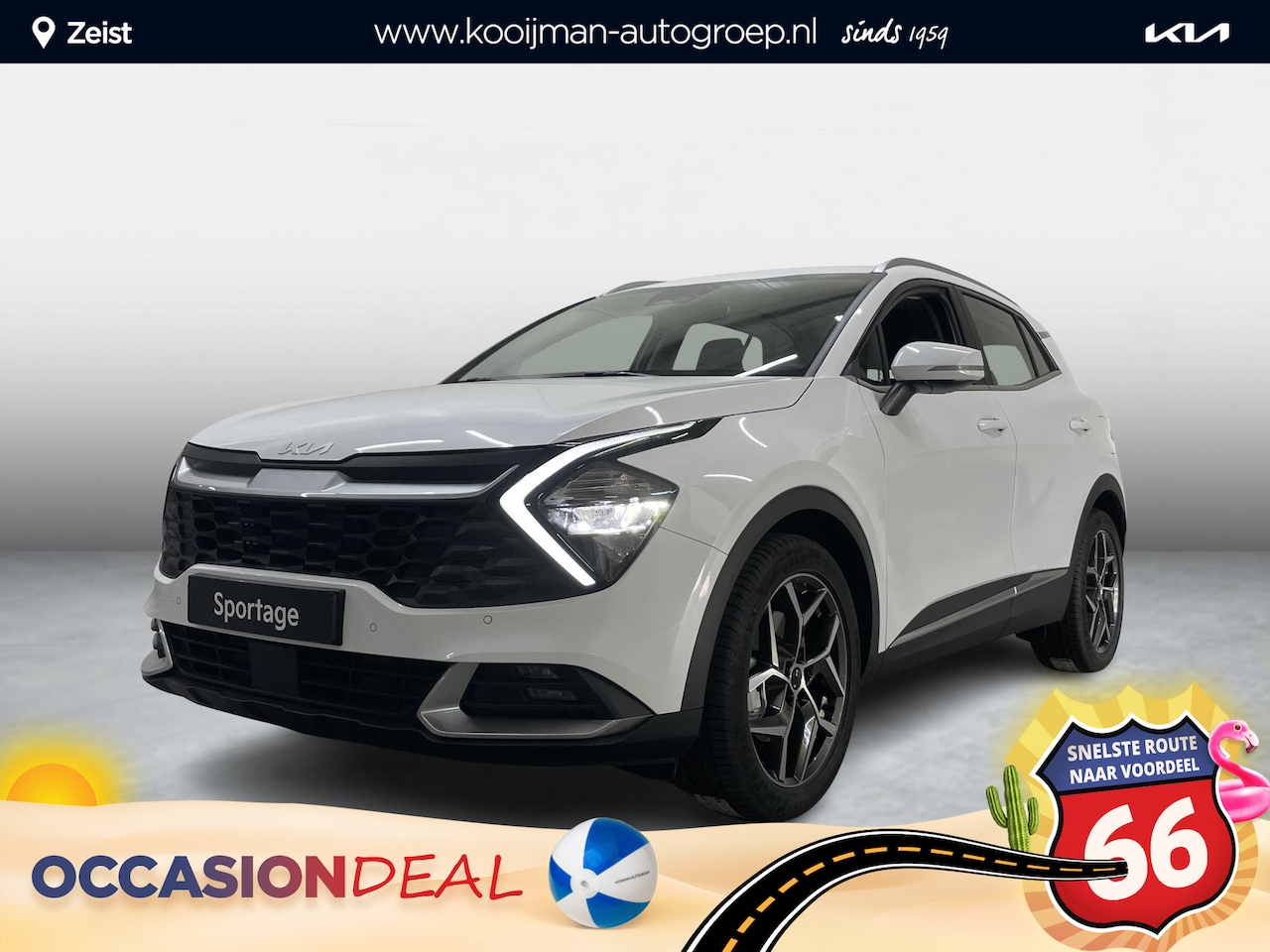 Kia Sportage - 1.6 T-GDi MHEV DynamicLine 18 inch velgen, origineel nederlandse auto! - AutoWereld.nl