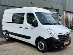 Opel Movano - 2.3 CDTI L2H2 DC 170pk Automaat Airco Cruise controle Schuifdeur 5-persoons Kastinrichting
