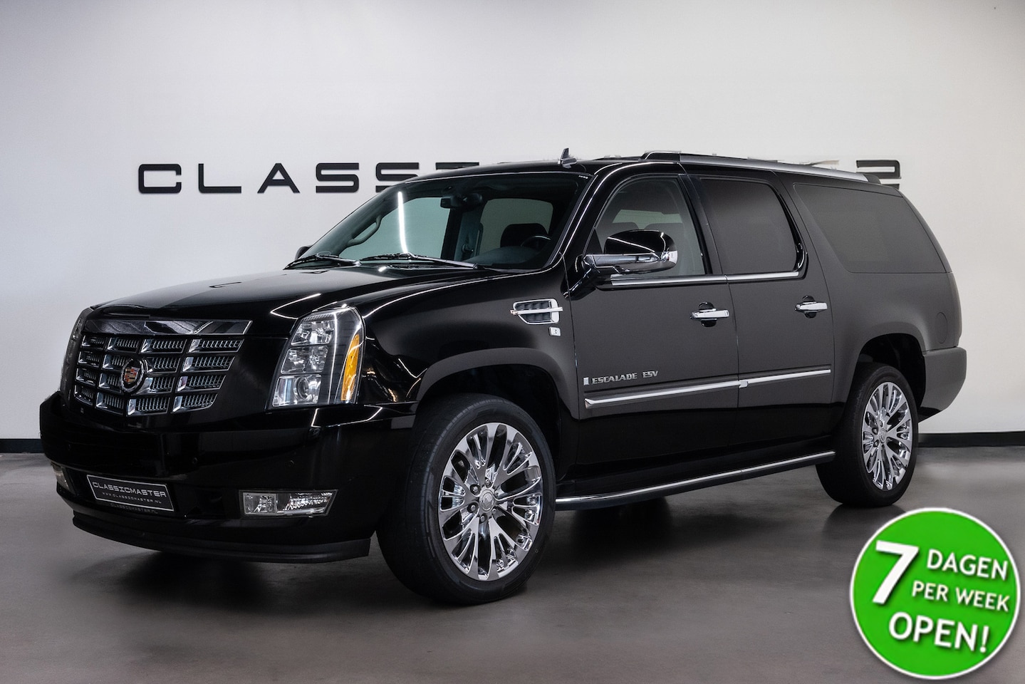 Cadillac Escalade - 6.2 V8 Elegance ESV Btw auto, Fiscale waarde € 12.000,- (€ 33.016.53 Ex B.T.W) DEALER AUTO - AutoWereld.nl