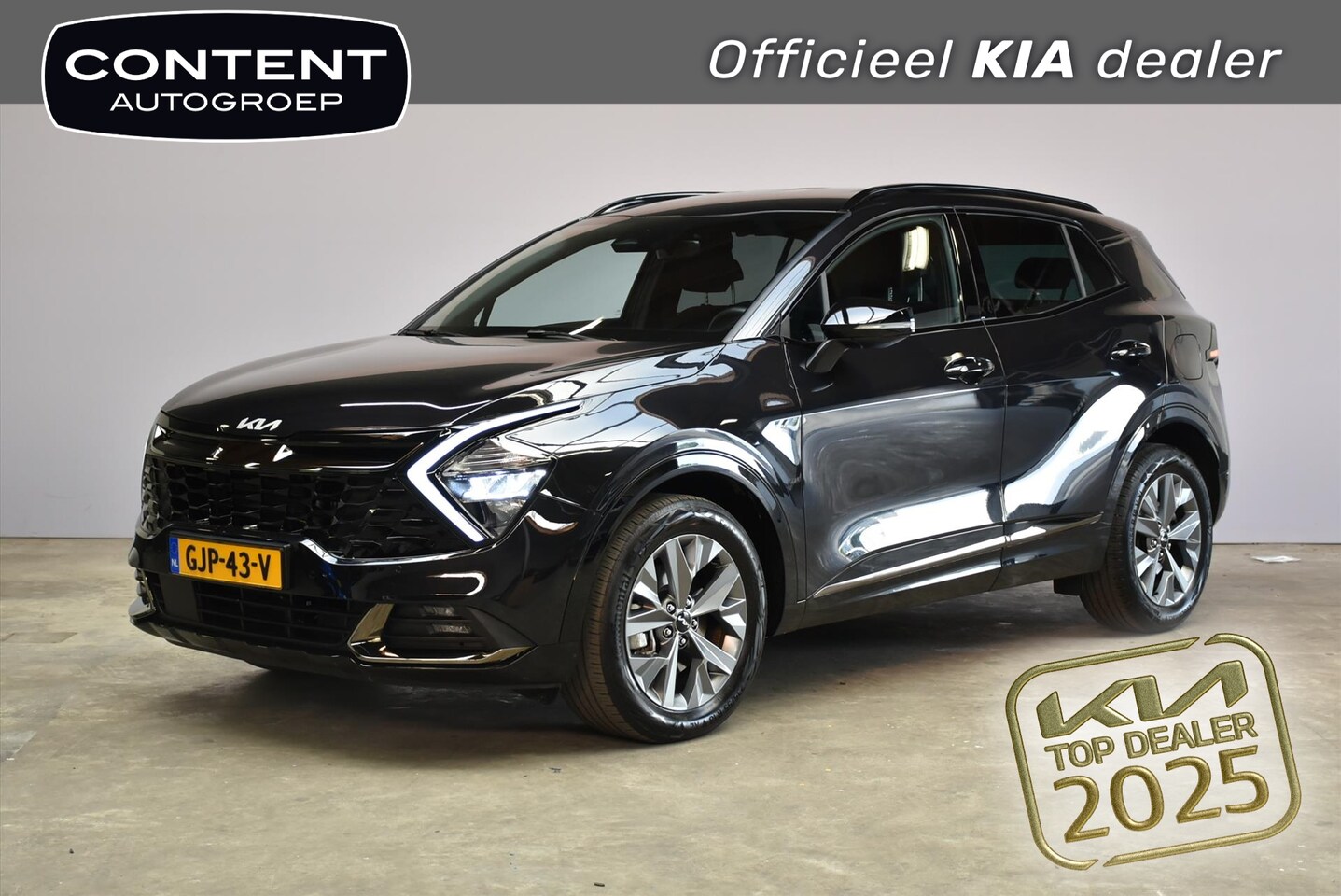 Kia Sportage - 1.6 T-GDi 230pk Hybrid AT6 Dark Edition - AutoWereld.nl