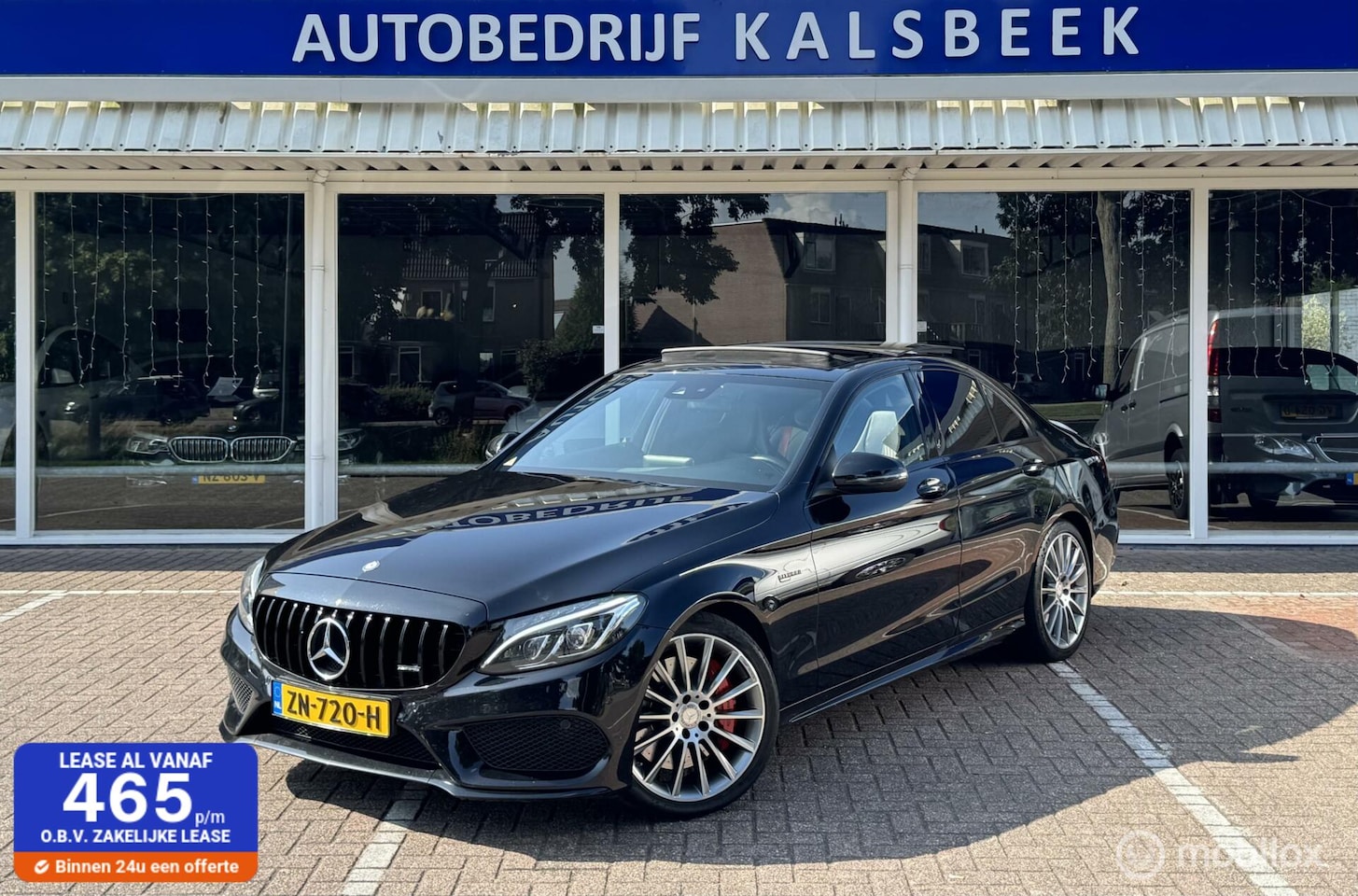 Mercedes-Benz C-klasse - 450 AMG 4MATIC|Kuipstoelen|Panorama dak| - AutoWereld.nl