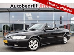 Saab 9-3 Cabrio - 2.0T 154pk Automaat S Zwart Leder | ECC | Trekhaak | Cruise Control