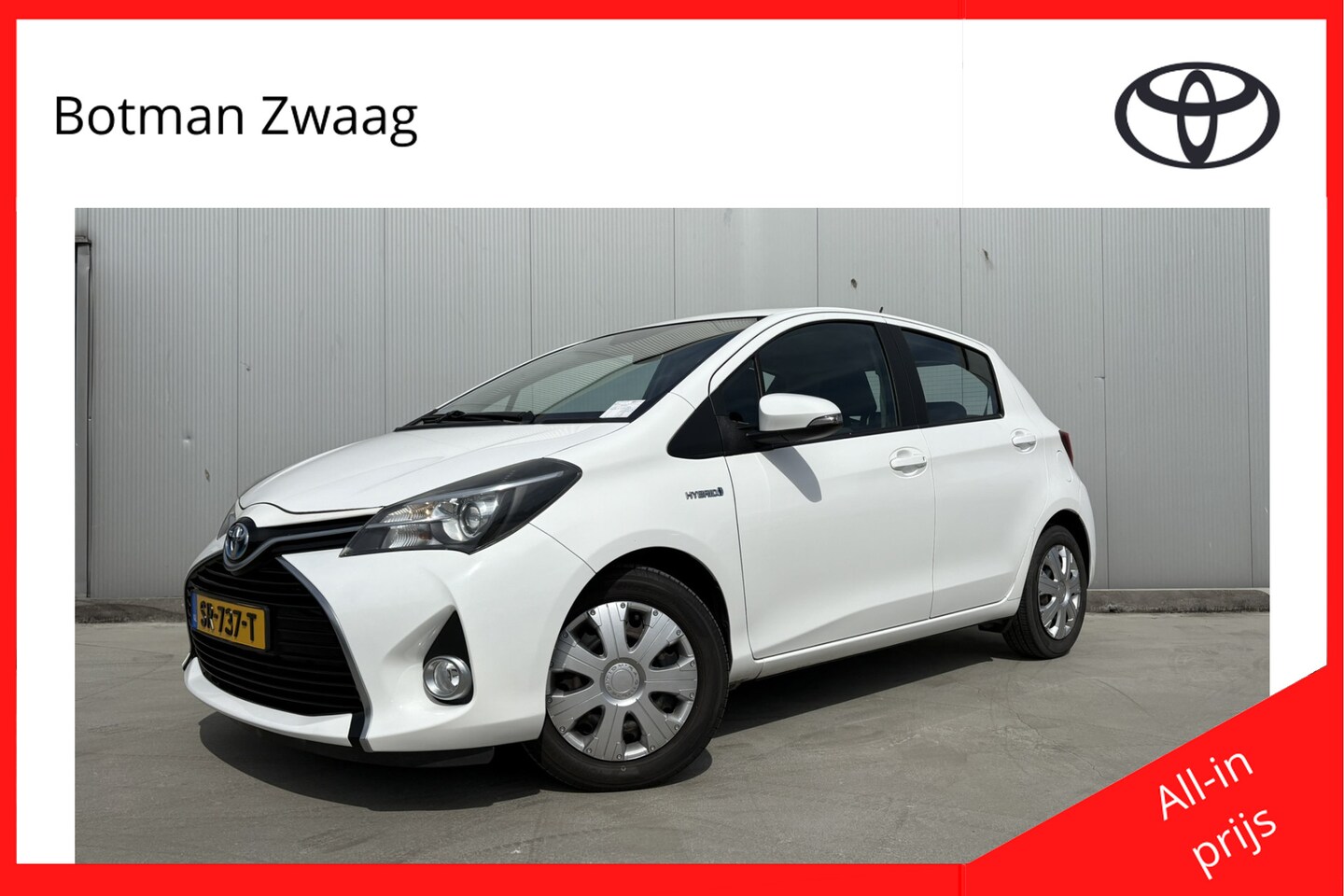 Toyota Yaris - 1.5 Hybrid Aspiration Limited - AutoWereld.nl