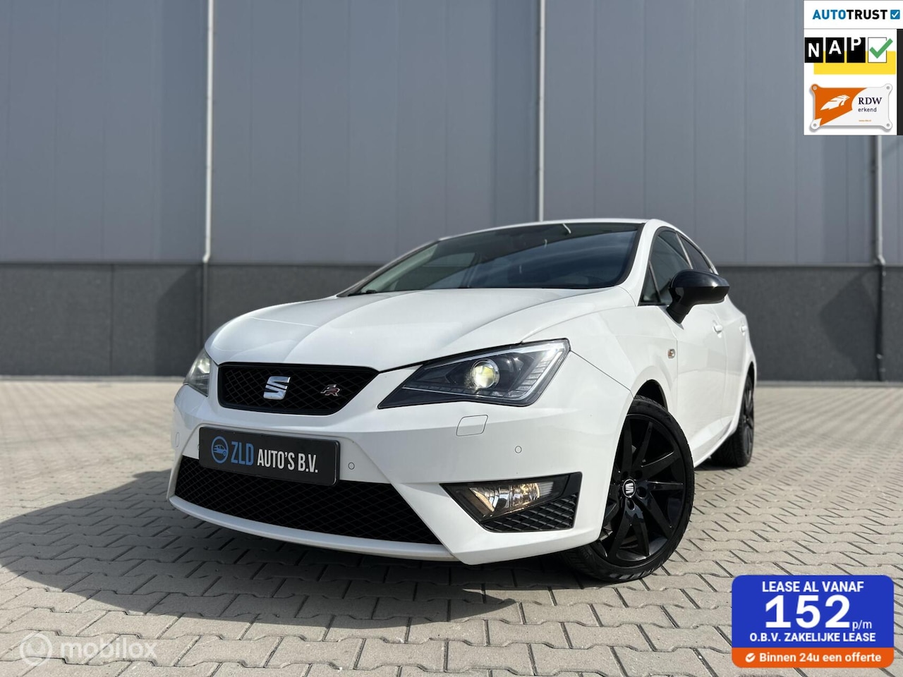 SEAT Ibiza - 1.2 TSI FR/CRUISE CONTR/APK/AIRCO/XENON/GARANTIE/ - AutoWereld.nl