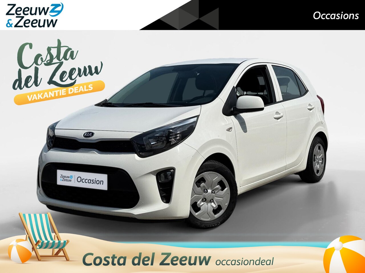 Kia Picanto - 1.0 CVVT ComfortLine | Actie prijs | Airco | Bluetooth | Handgeschakeld | 12 Maanden BOVAG - AutoWereld.nl