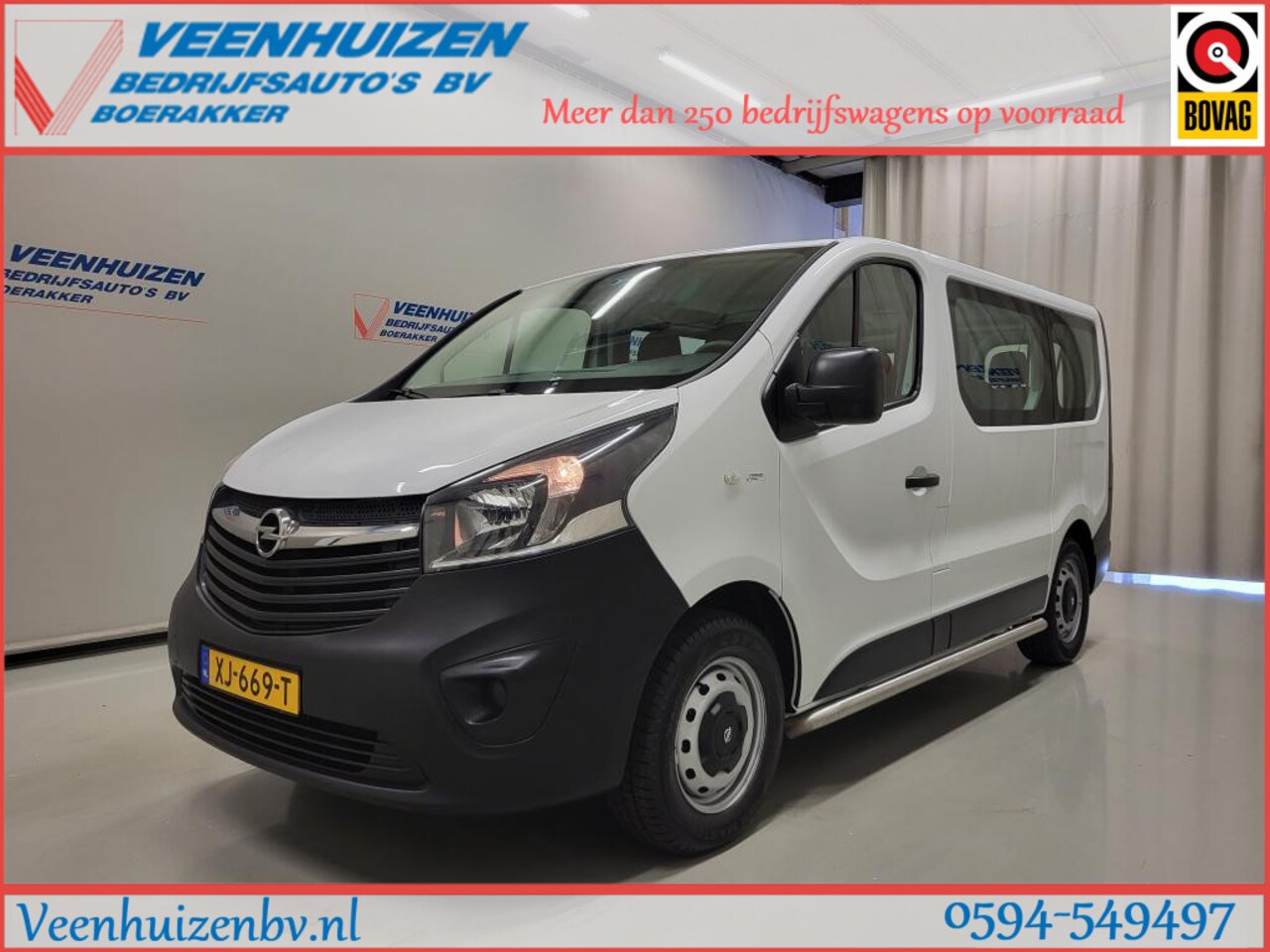 Opel Vivaro Combi - 1.6CDTI 9-Personenbus - Excl. BTW / BPM vrij Euro 6! - AutoWereld.nl