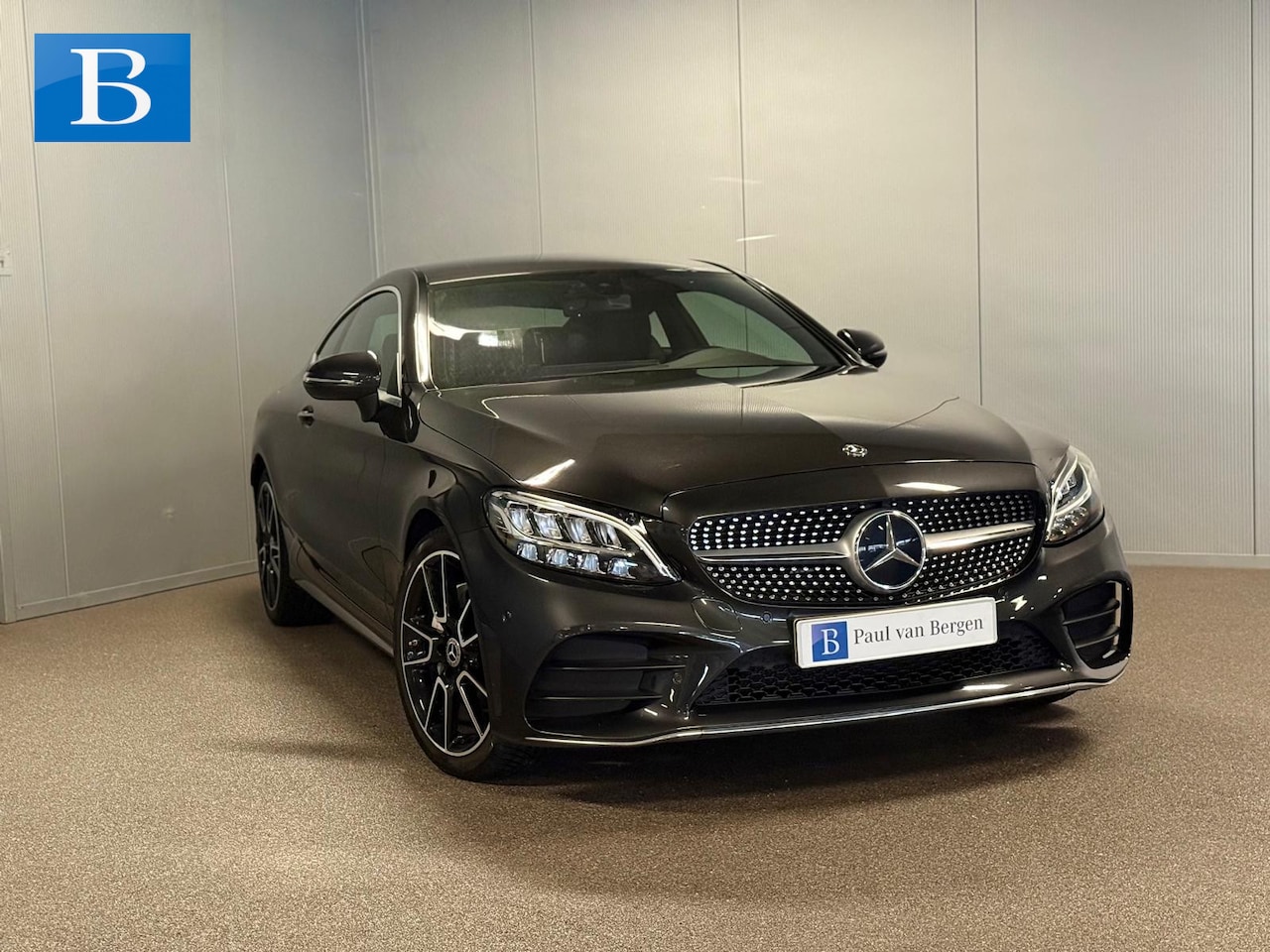 Mercedes-Benz C-klasse Coupé - 180 Face Lift AMG STYLING-CAMERA-DIGI DASH-COMPLEET - AutoWereld.nl