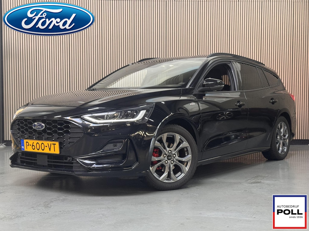 Ford Focus Wagon - 1.0 EcoBoost Hybrid ST Line Navi Camera Winter & Parking pack Full LED Privacy Glass Wagon - AutoWereld.nl