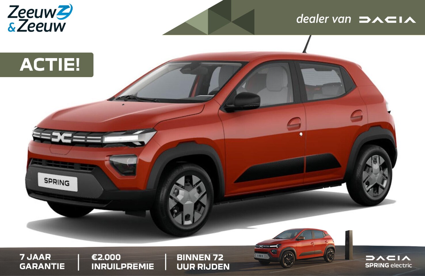 Dacia Spring - Expression 45 26.8 kWh | Nu leverbaar met € 2.000,- korting en 7 jaar Fabrieksgarantie ! - AutoWereld.nl