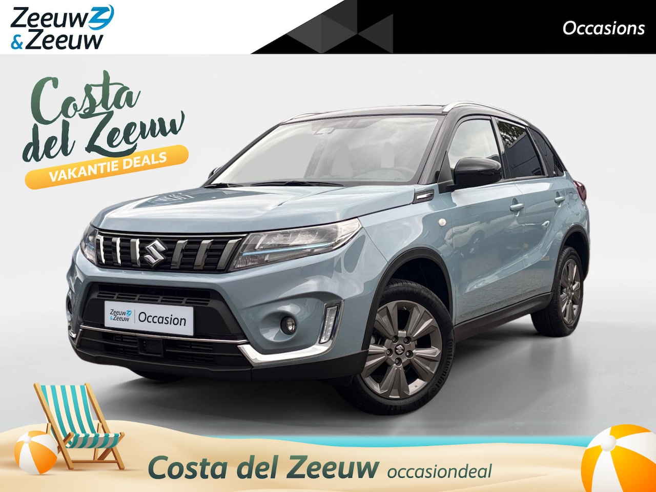 Suzuki Vitara - 1.4 Boosterjet Select Smart Hybrid | Dealer onderhouden! | Afneembare Trekhaak | Adaptieve - AutoWereld.nl