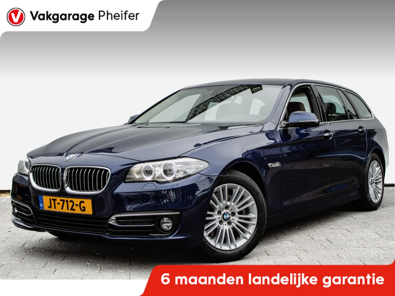 BMW 5-serie Touring - 520i Aut.8 184pk Luxury Edition Comfortstoelen/ Prof. navigatie/ Elektr. voorstoelen/ stoe - AutoWereld.nl