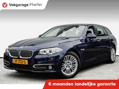 BMW 5-serie Touring - 520i Aut.8 184pk Luxury Edition Comfortstoelen/ Prof. navigatie/ Elektr. voorstoelen/ stoe