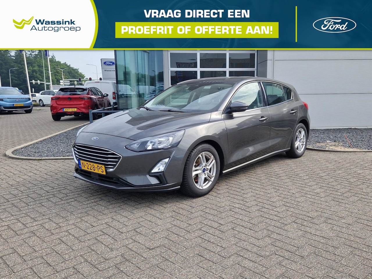 Ford Focus - 1.0 EcoBoost Hybrid 125pk Trend | Navigatie | Parkeercamera | Carplay | Lane assist | - AutoWereld.nl