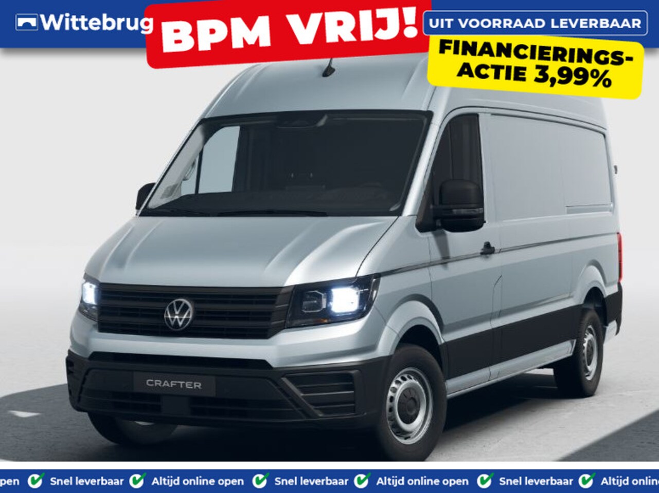 Volkswagen Crafter - 30 2.0 TDI L3H3 Trendline / Trekhaak / Cruise control / Automatische airco / - AutoWereld.nl