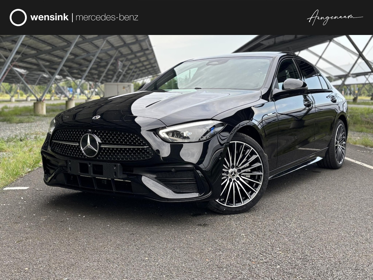 Mercedes-Benz C-klasse - 300 e Business Solution AMG | Night | Panoramadak | Digital light | Memory stoelen | 19" M - AutoWereld.nl