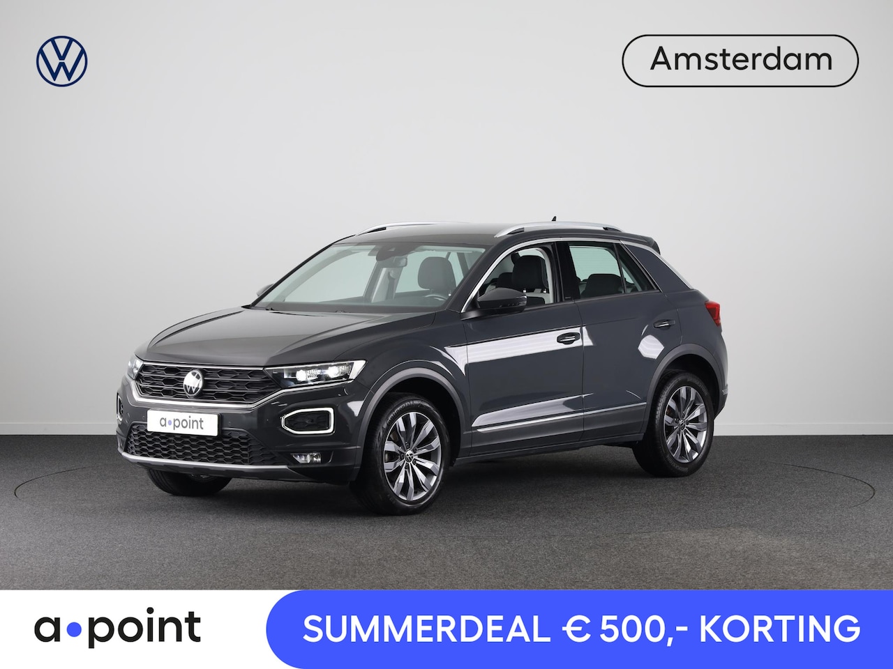 Volkswagen T-Roc - 1.5 TSI Sport 150 pk Automaat (DSG) | Navigatie | Trekhaak | Parkeersensoren | Adaptieve c - AutoWereld.nl