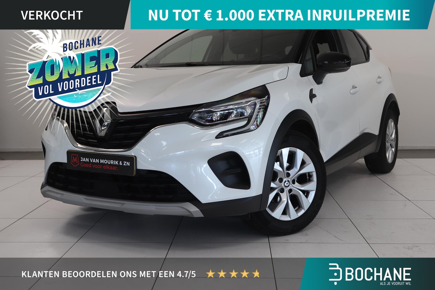 Renault Captur - 1.0 TCe 100 Bi-Fuel Zen | Airco | Cruise control | Apple Carplay Android Auto Navigatie | - AutoWereld.nl