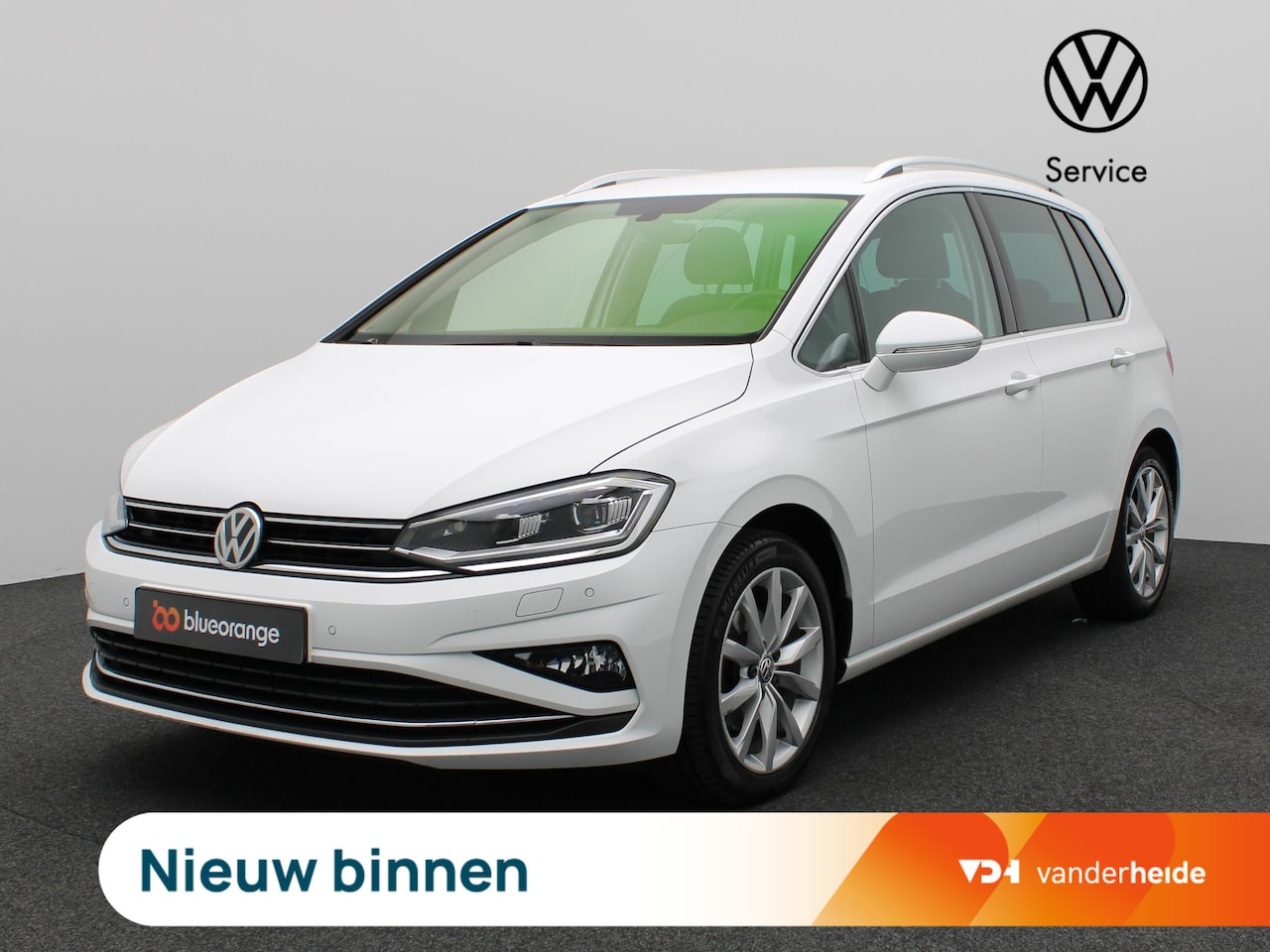 Volkswagen Golf Sportsvan - 1.5 TSI ACT Highline 150PK DSG Adaptieve Cruise Controle, Achteruitrijcamera, Navi, Stoelv - AutoWereld.nl
