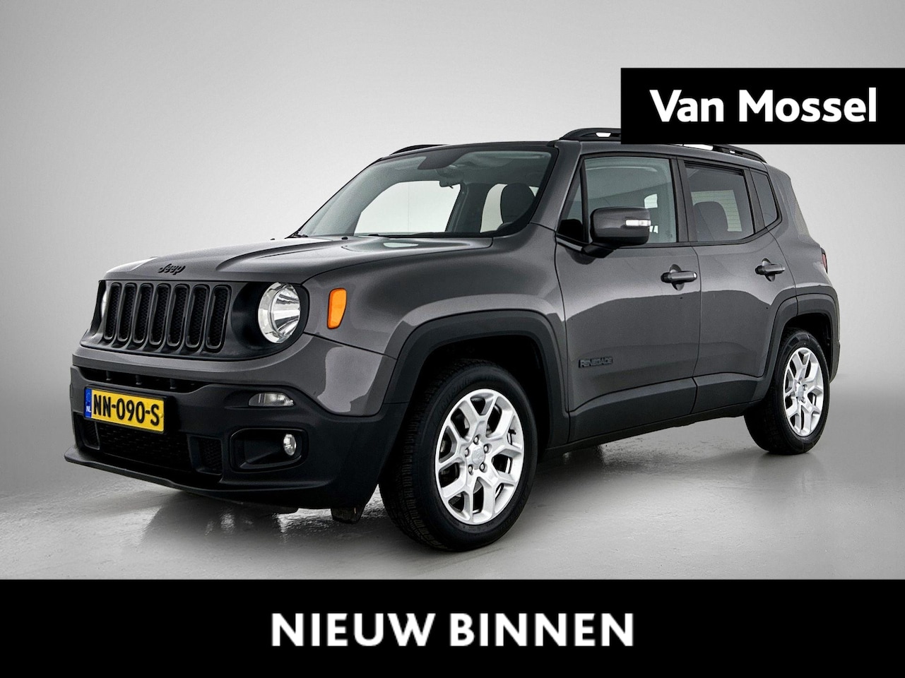 Jeep Renegade - 1.6 E-Torq Night Eagle II | Navigatie | Bluetooth Telefoon | Parkeersensoren | Trekhaak | - AutoWereld.nl