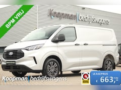 Ford Transit Custom - 320 2.0TDCI 170pk Automaat L1H1 Trend | Stoel + Stuurverwarming | L+R Zijdeur | Sync 4 13"