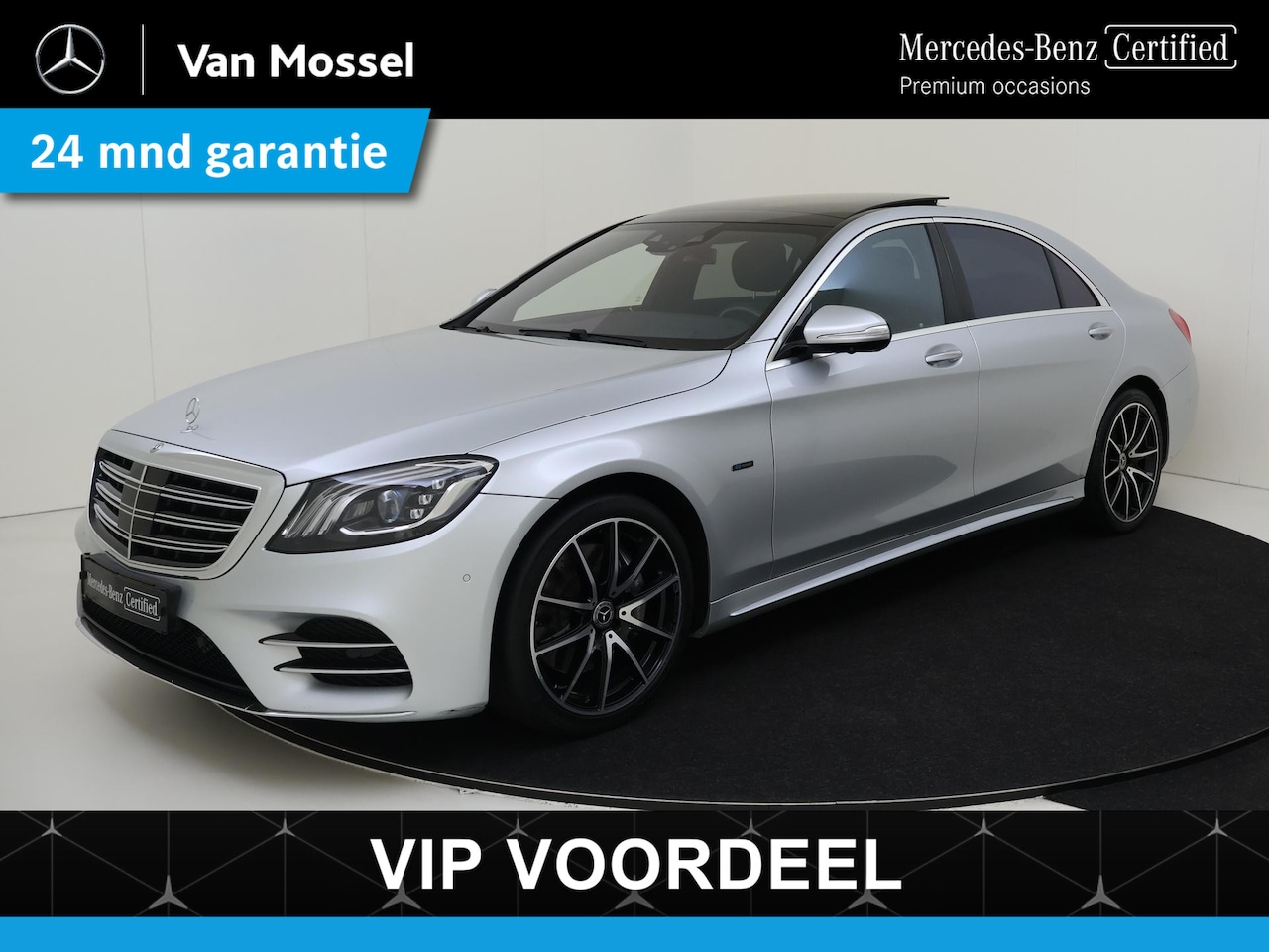 Mercedes-Benz S-klasse - 560 e Lang Premium Plus /AMG /Panoramadak /Burmester /Rijassistentiepakket /HUD /360 Camer - AutoWereld.nl