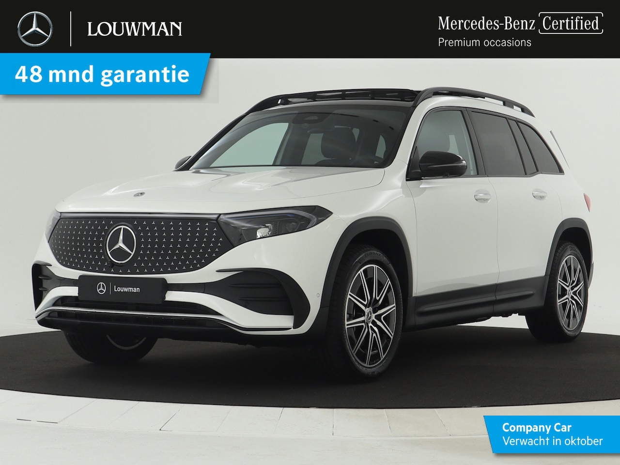 Mercedes-Benz EQB - 250+ AMG Line 7p. 71 kWh | Nightpakket | Premium pakket | Parkeerpakket met 360°-camera | - AutoWereld.nl