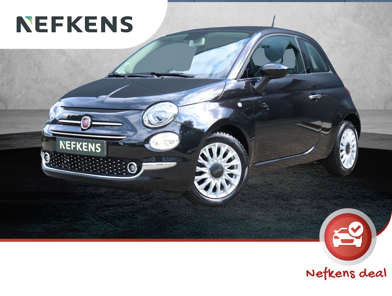 Fiat 500 - 85pk TwinAir Lounge | 1ste eigenaar | Parkeersensoren | Glazen dak | Navigatie | Airco - AutoWereld.nl