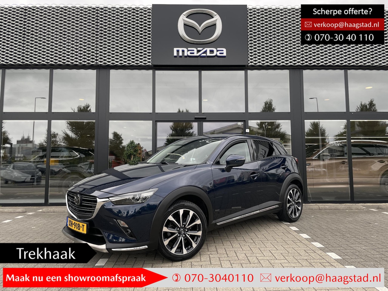 Mazda CX-3 - 2.0 SkyActiv-G 120 GT-M Volledig Dealer Onderhouden / Trekhaak / Adaptive Cruise Control - AutoWereld.nl