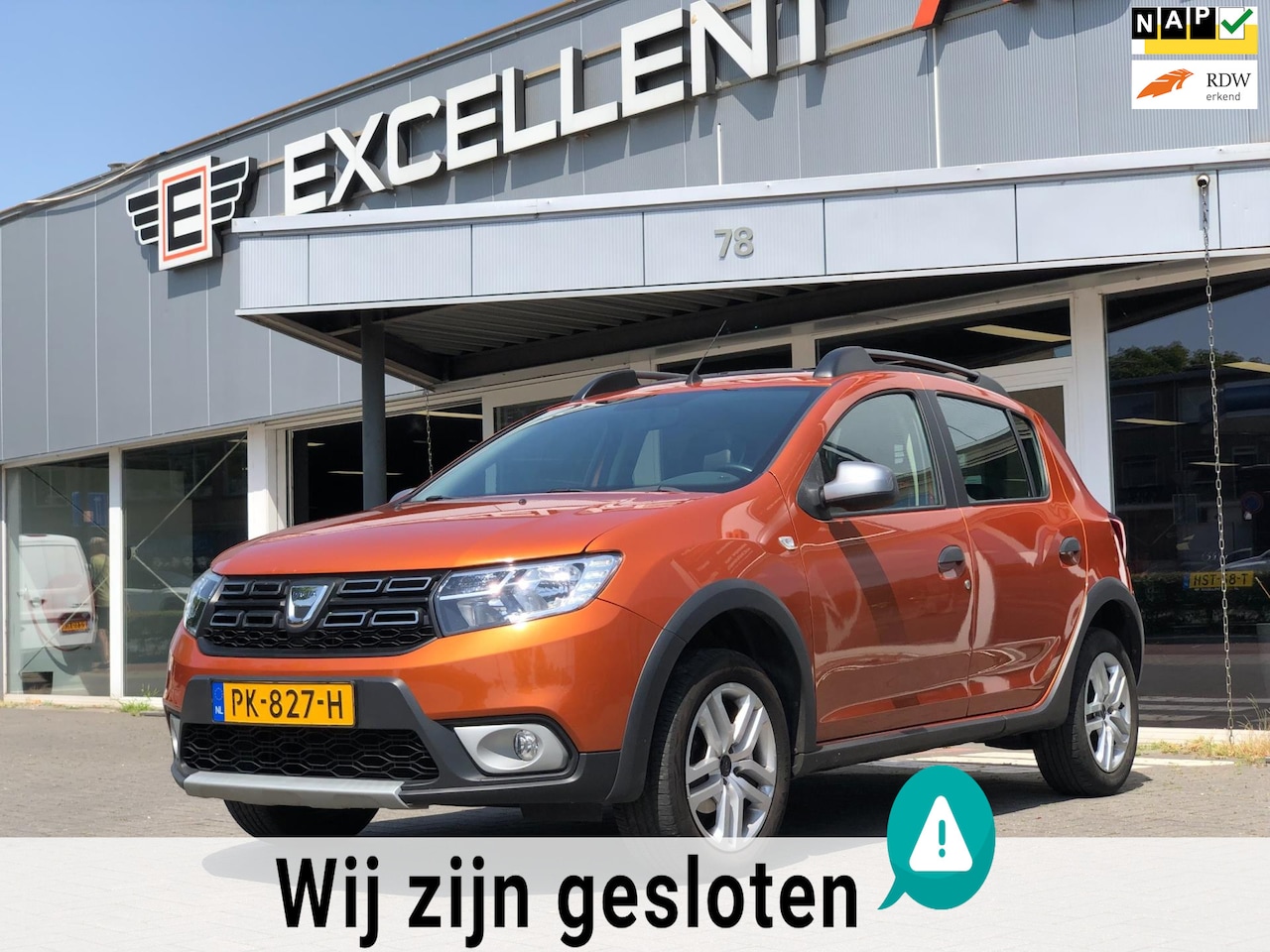 Dacia Sandero Stepway - 0.9 TCe SL Stepway-Navi-Automaat - AutoWereld.nl