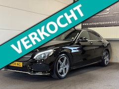 Mercedes-Benz C-klasse - 180 Business Solution AMG Pano, Cruise Control, Lederen, LED, Achteruitrijcamera, Airco, N
