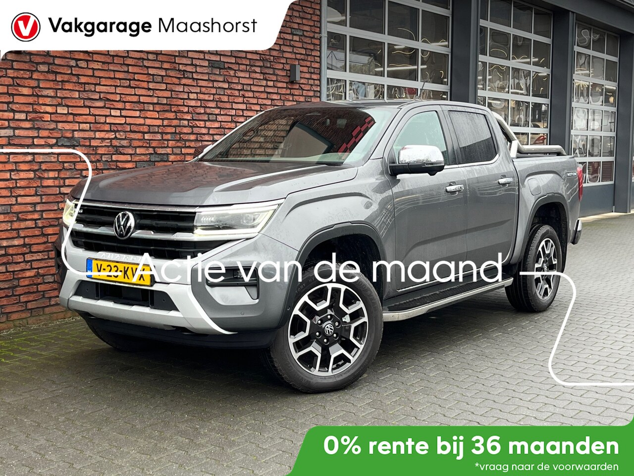 Volkswagen Amarok - 3.0 TDI 4Motion 360°Camera/Adapt.Cruise/LaneAssist/LED/PDC/DAB/Clima/Airco/Trekhaak/AppCon - AutoWereld.nl