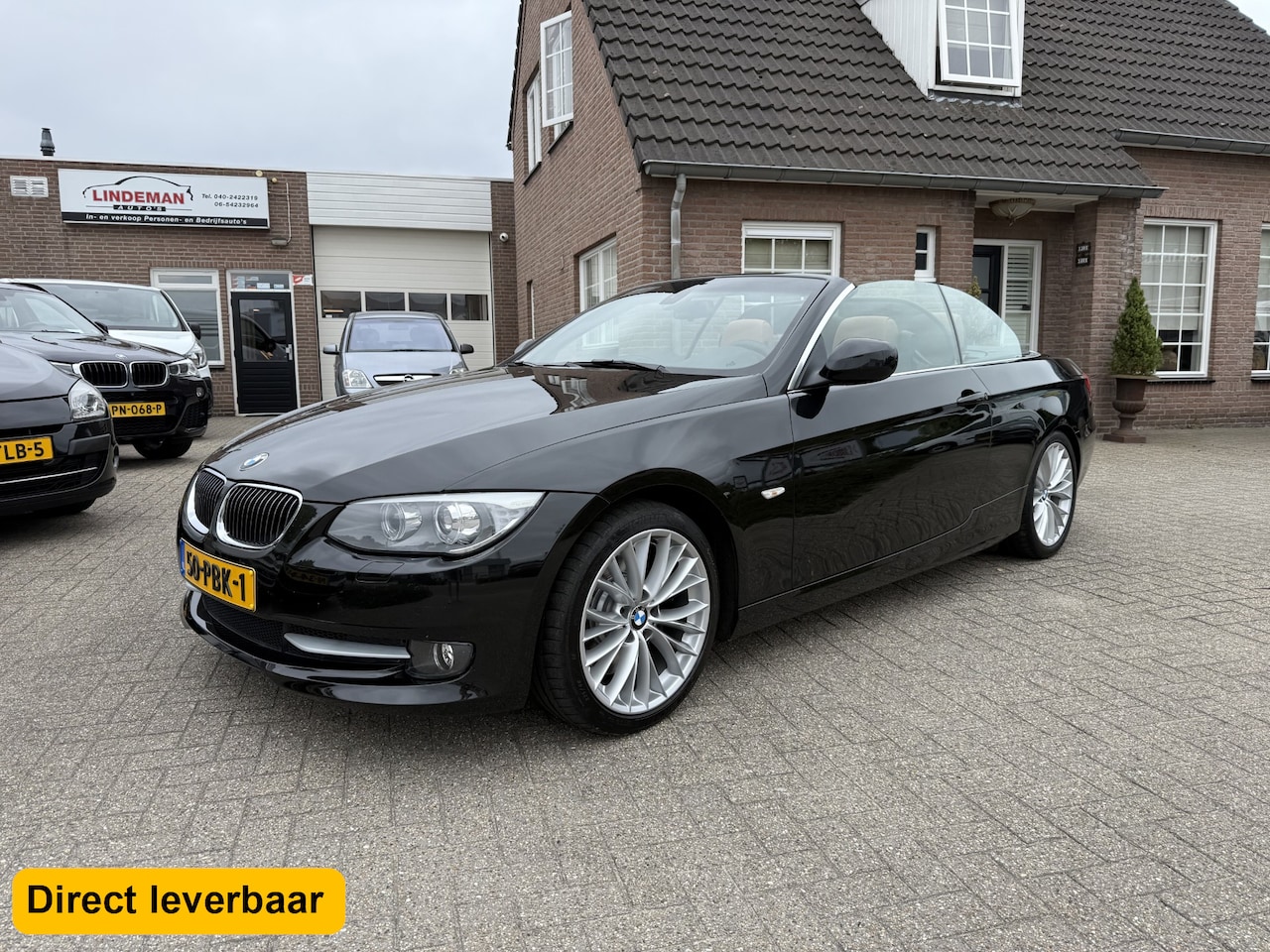 BMW 3-serie Cabrio - 335i High Executive Aut. Sportleder Org. Nederlands - AutoWereld.nl