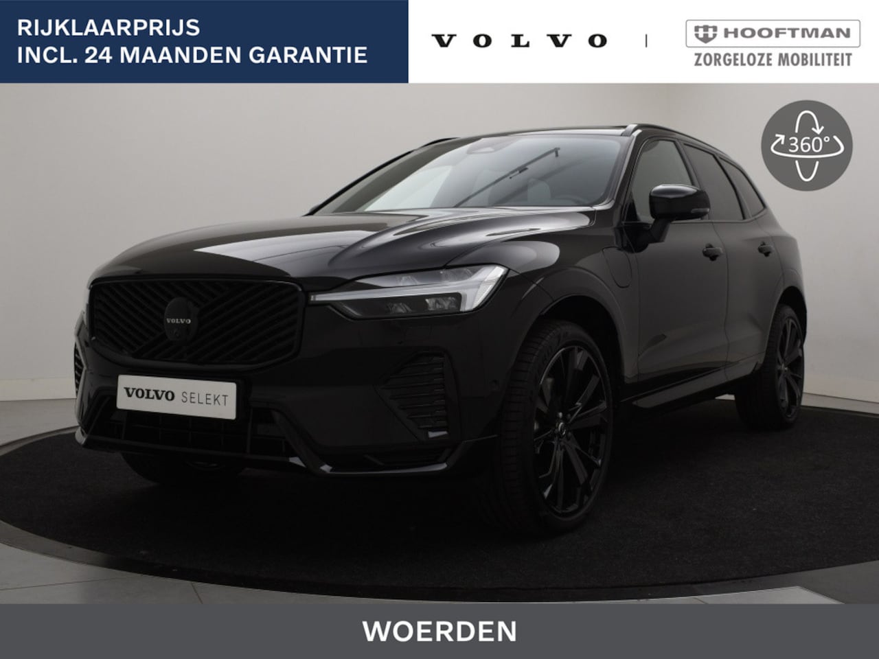 Volvo XC60 - T6 PLUG-IN HYBRID BLACK EDITION *NIEUW MODEL* HARMAN KARDON 360G - AutoWereld.nl